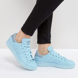 adidas Originals Icy Blue Stan Smith Trainers