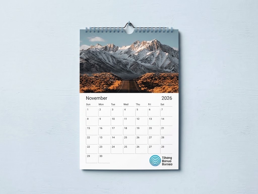 Kalender Dinding Custom